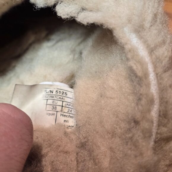 UGG Women's Coquette Slipper Shoes, Chestnut Brown, Size 7 - Picture 6 of 7